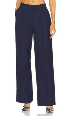 Aya Muse Tailored Navy Mirus Pants Size XS NWT